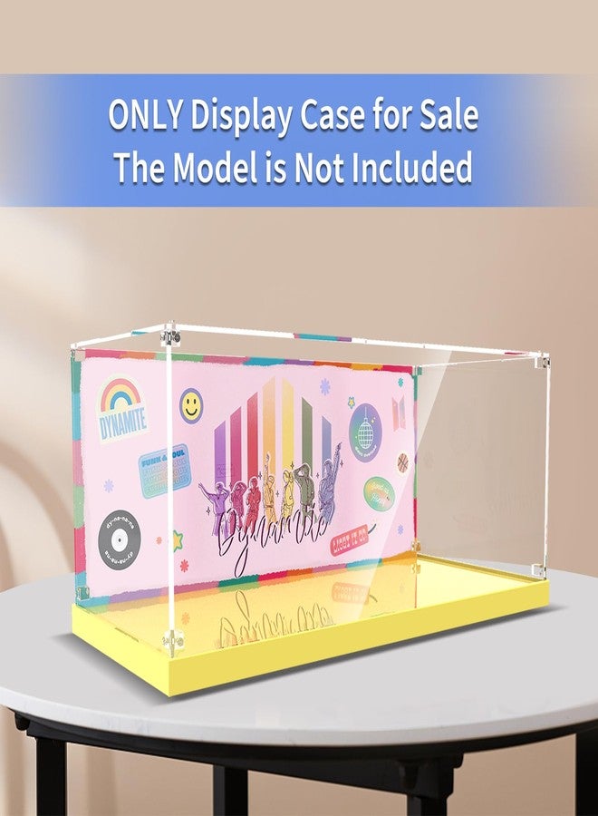 PIPART Acrylic Display Case for Lego 21339 BTS Dynamite, Clear Dustproof Box (Display Case Only, The Model Not Included) - Image 2
